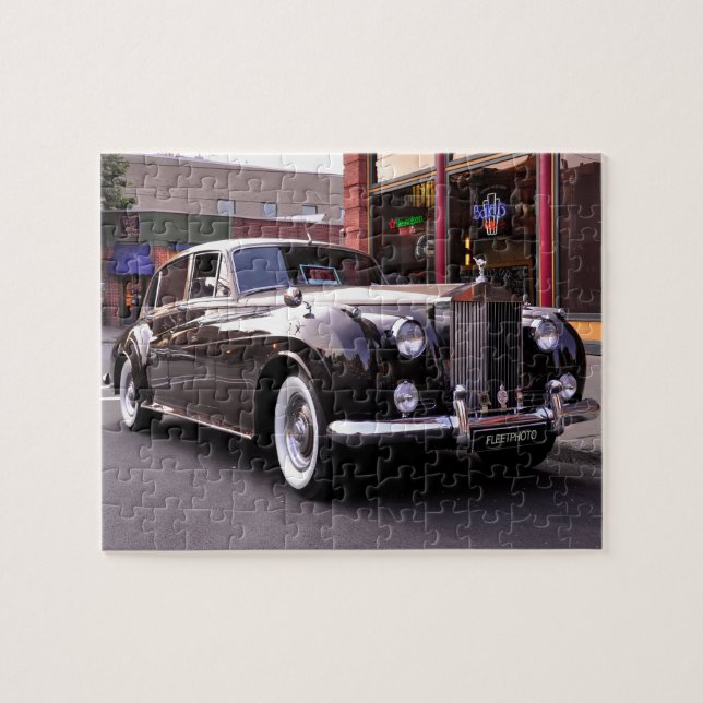 1959 Classic Rolls Royce Jigsaw Puzzle (Horizontal)