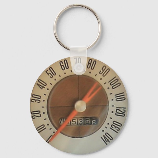 1959 Classic Sports Car Key Ring (Front)