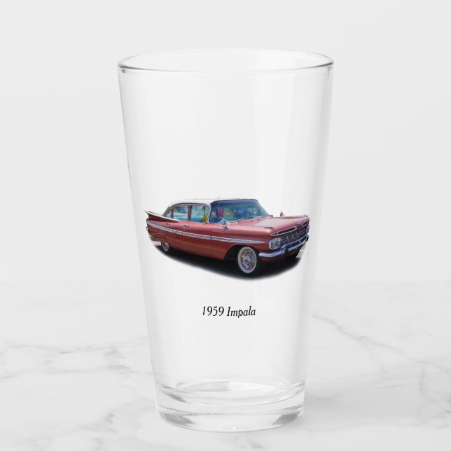 1959 Impala glass (Front)