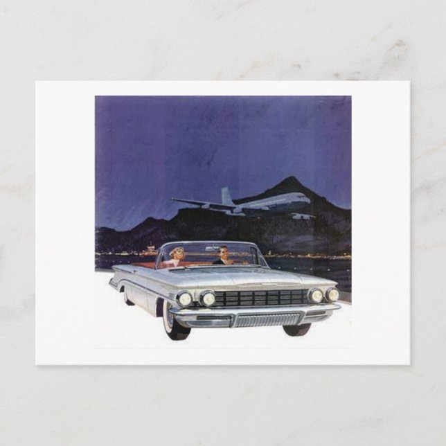 1959 Oldsmobile Postcard (Front)