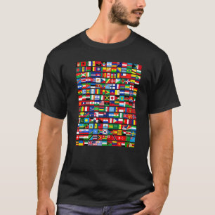 195 Flags Of All Countries In The World Internatio T-Shirt