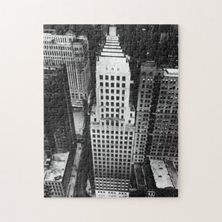 1960: An aerial view of a Chicago skyscraper Jigsaw Puzzle