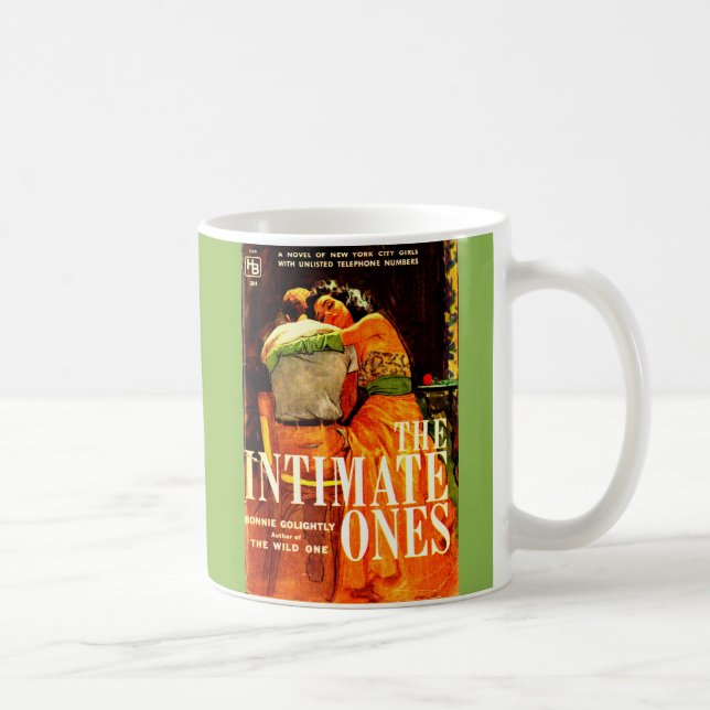 1960 pulp novel cover The Intimate Ones Coffee Mug (Right)