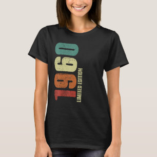 1960 Retro Birthday Party Crew Squad 63 Year Aged  T-Shirt