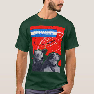 1960 Space Dogs Strelka and Belka T-Shirt