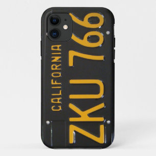 1960's CA License Plate iPhone Case