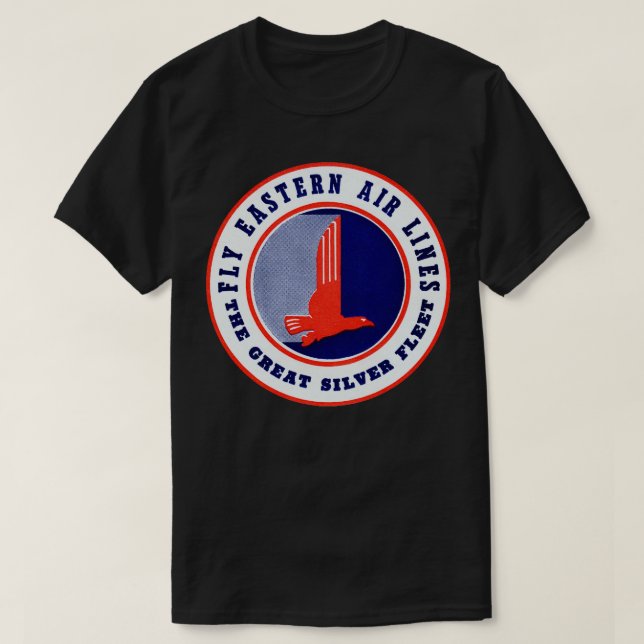 1960s Eastern Airlines T-Shirt (Design Front)