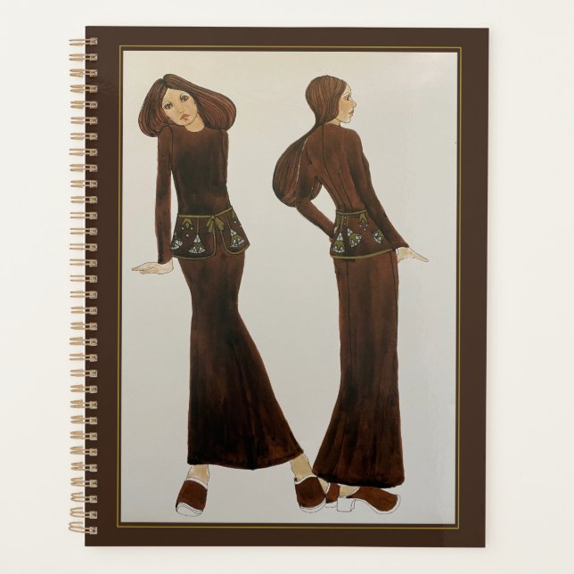 1960s Fashion Design Planner by SundayStarlet (Front)