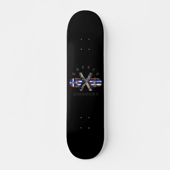 1960's Generation X Greece Skateboard (Front)