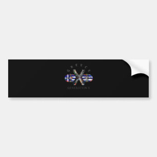 1960's Generation X Greece Skateboard Bumper Sticker