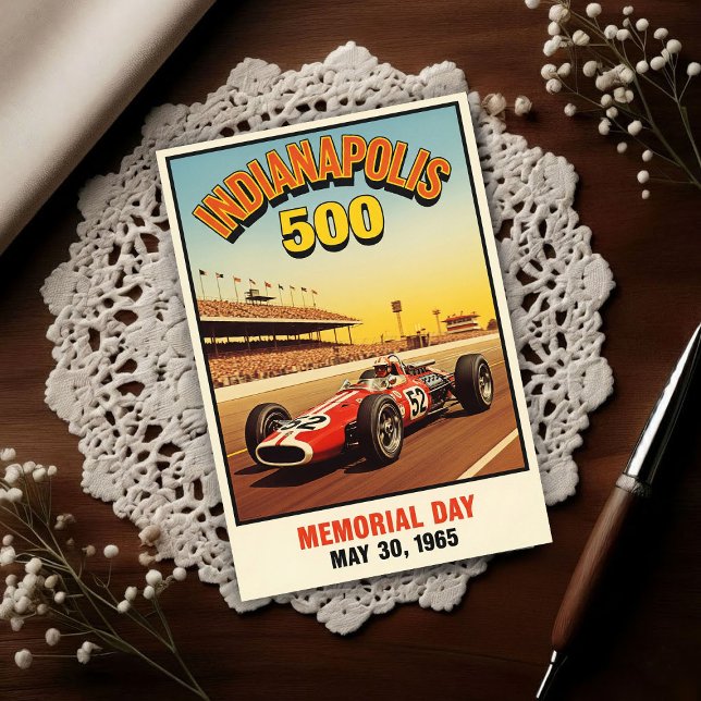 1960s Indianapolis 500 Vintage Postcard (Creator Uploaded)