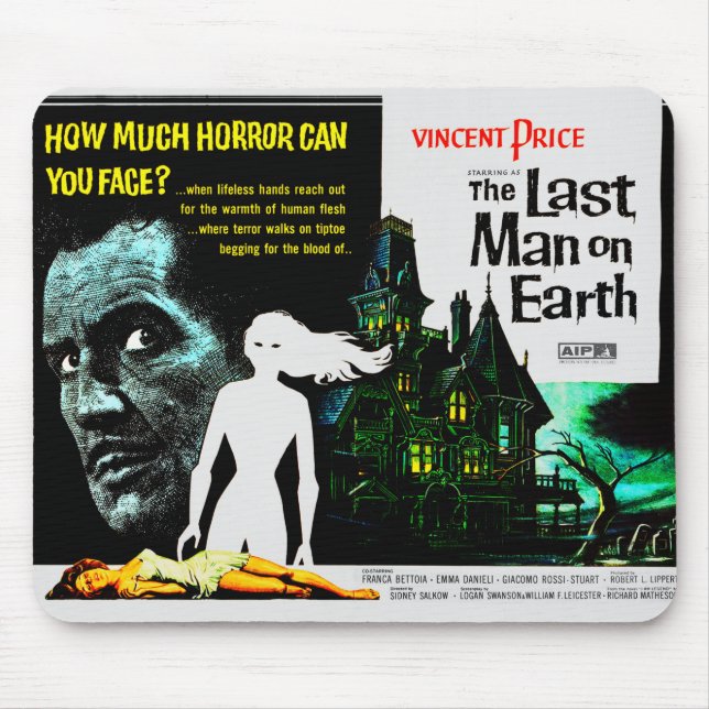 1960's "Last Man on Earth" Mousepad (Front)