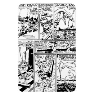 1960's "NEMESIS" Action Comic Strip Magnet