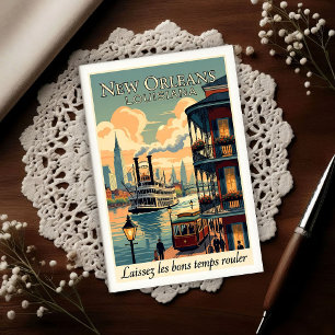 1960s Vintage New Orleans Postcard