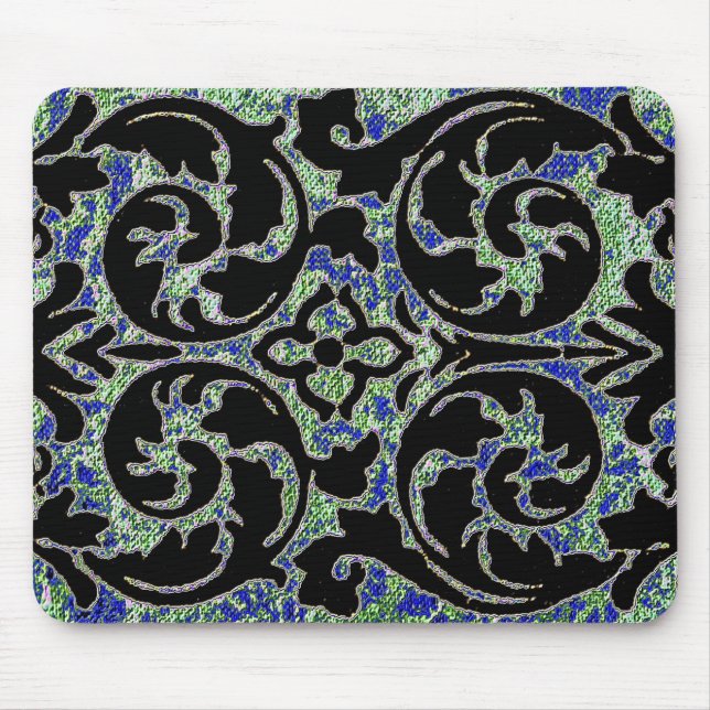 1960's Wallpaper Mouse Pad (Front)