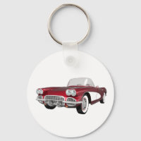1961 Corvette C1: Candy Apple Finish: