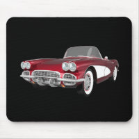 1961 Corvette C1: Candy Apple Finish: