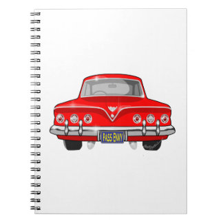 1961 Red Chevrolet Notebook
