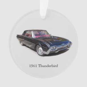 1961 Thunderbird acrylic ornament