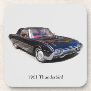 1961 Thunderbird coaster set