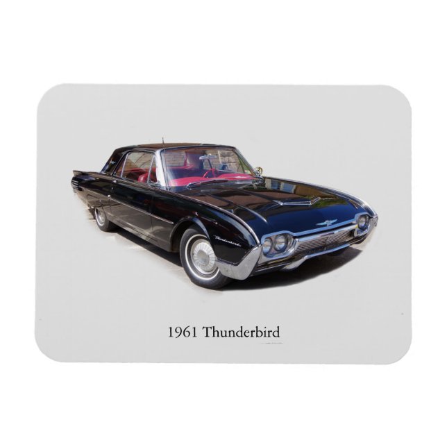 1961 Thunderbird magnet (Horizontal)