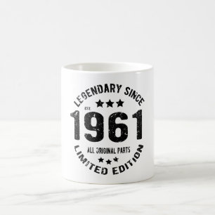 1961 Vintage Birthday Coffee Mug