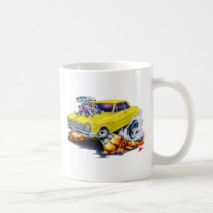 1962-65 Nova Yellow Car Coffee Mug
