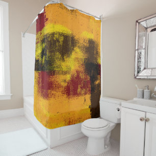 1962 Abstract Shower Curtain