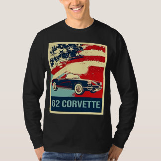 1962 C1 Corvette Pop Art Style  T-Shirt
