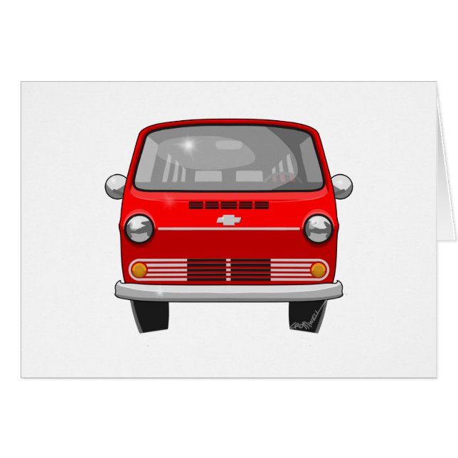 1962 Chevy Van (Front Horizontal)