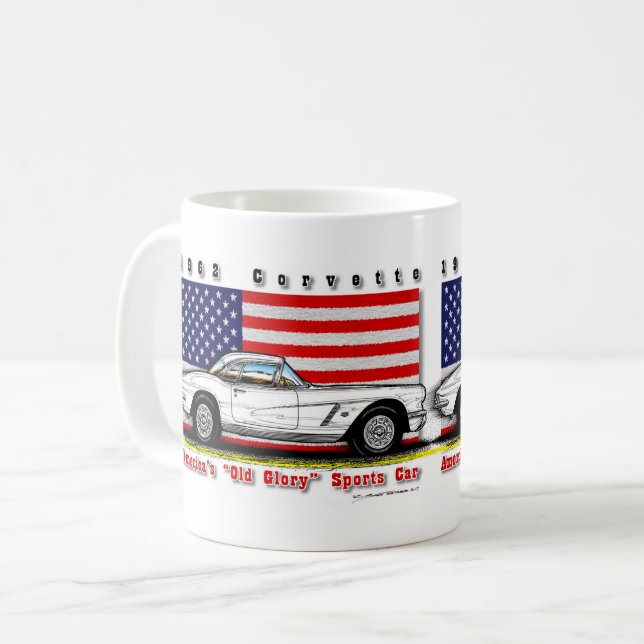 1962 Corvette Coffee Mug (Front Left)