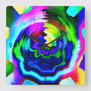 1962 SQUARE WALL CLOCK