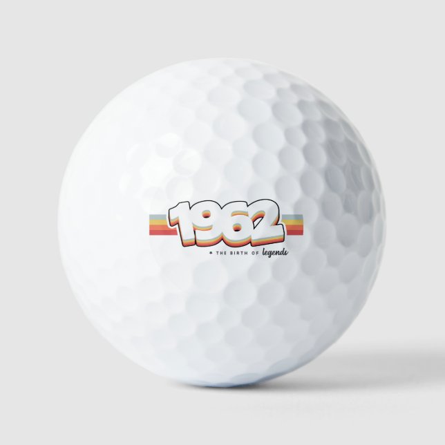 1962 The birth of legends Golf Balls (Front)