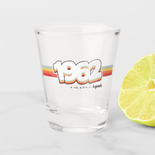 1962 The birth of legends Shot Glass
