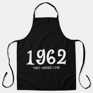 1962 They Missed One Salem Witch Halloween Apron