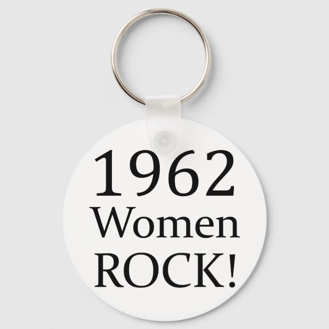 1962 Women Rock Key Ring (Front)