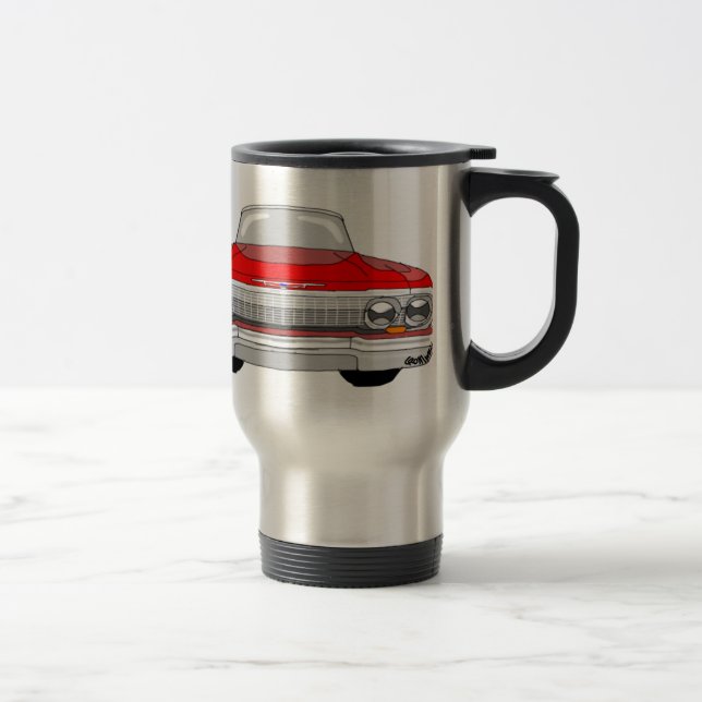 1963 Chevrolet Impala Travel Mug (Right)