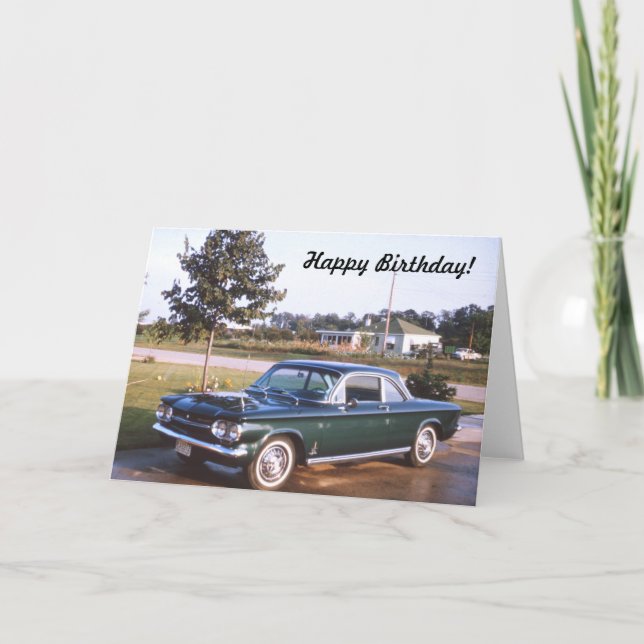 1963 Chevy Spyder Greeting Card (Front)