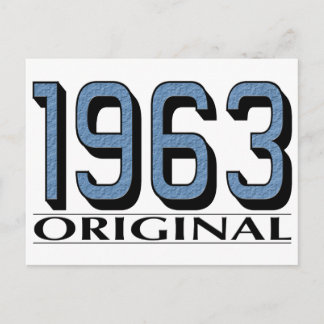 1963 Original Postcard
