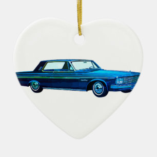 1963 Plymouth Sport Fury Ceramic Ornament