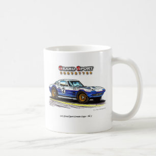 1963 Roger Penske Coupe racing Grand Sport Coffee Mug