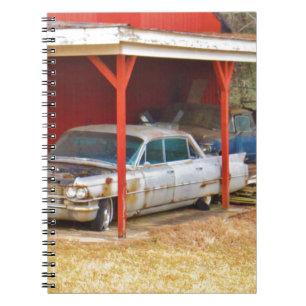 1963 Silver Sadan deville Notebook