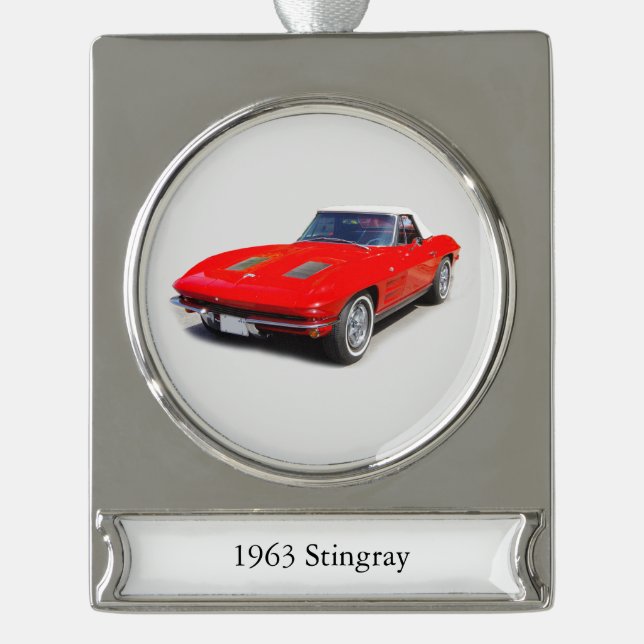 1963 Stingray banner ornament (Front)