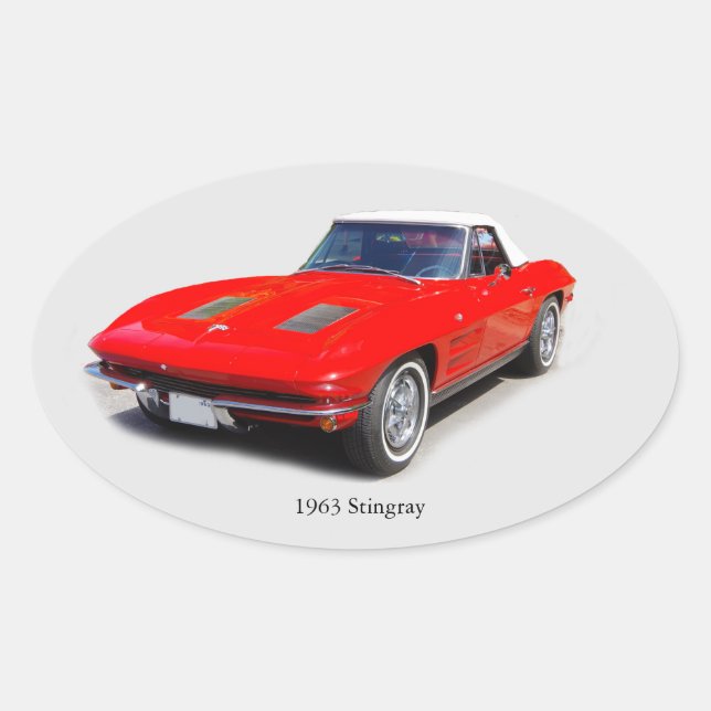 1963 Stingray sticker (Front)