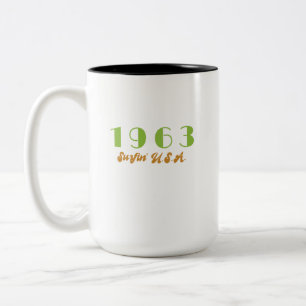 1963 Top Song By Year Two-Tone Coffee Mug