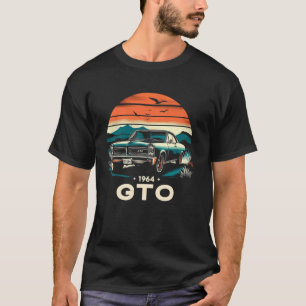 1964 64 GTO Classic Car Old School Muscle Vintage T-Shirt