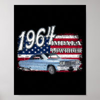 1964 64 Impala Lowrider Ss 4th Of July American