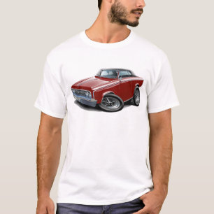 1964-65 Cutlass Maroon-Black Car T-Shirt