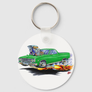 1964-65 El Camino Green Truck Key Ring