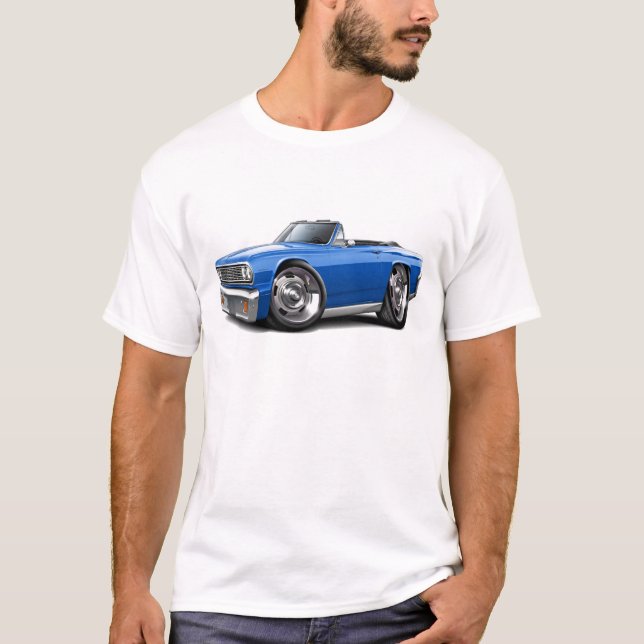 1964 Chevelle Blue Convertible T-Shirt (Front)